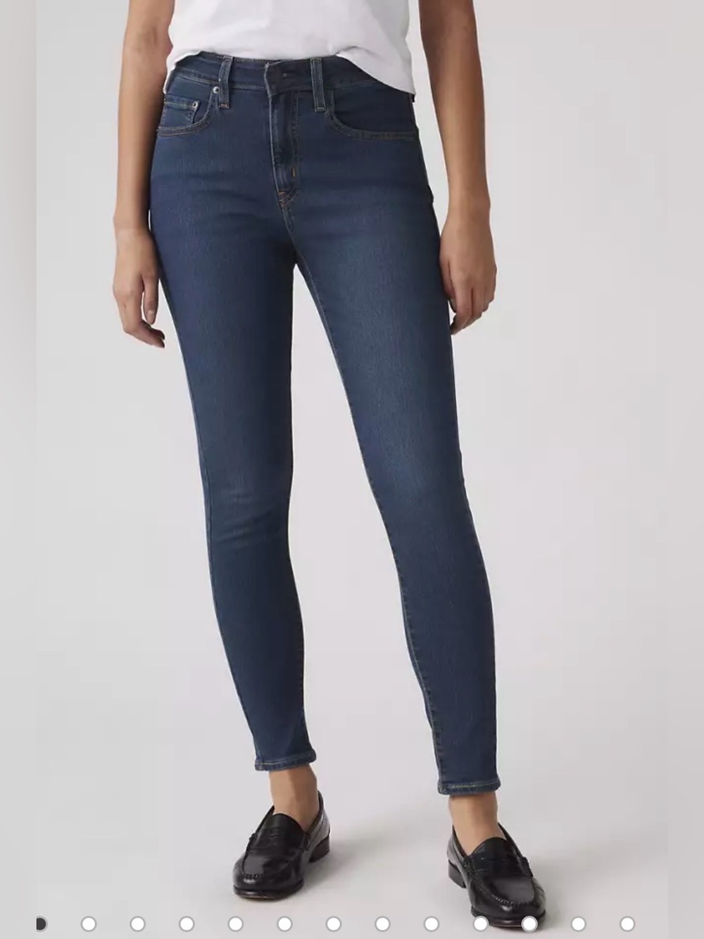 Levi's Dark Blue Skinny Jeans - Women's